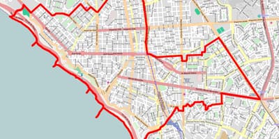 Lima miraflores hartă