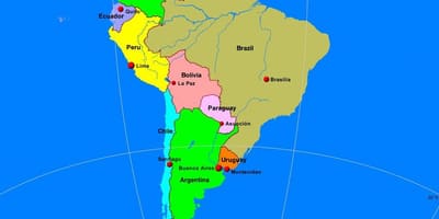 Harta Lima america de sud